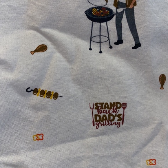 NWT Denim & Flower Dad Grilling Button Down 100% Cotton - Picture 4 of 14